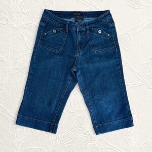 Vintage cotton blue denim culottes Size 8